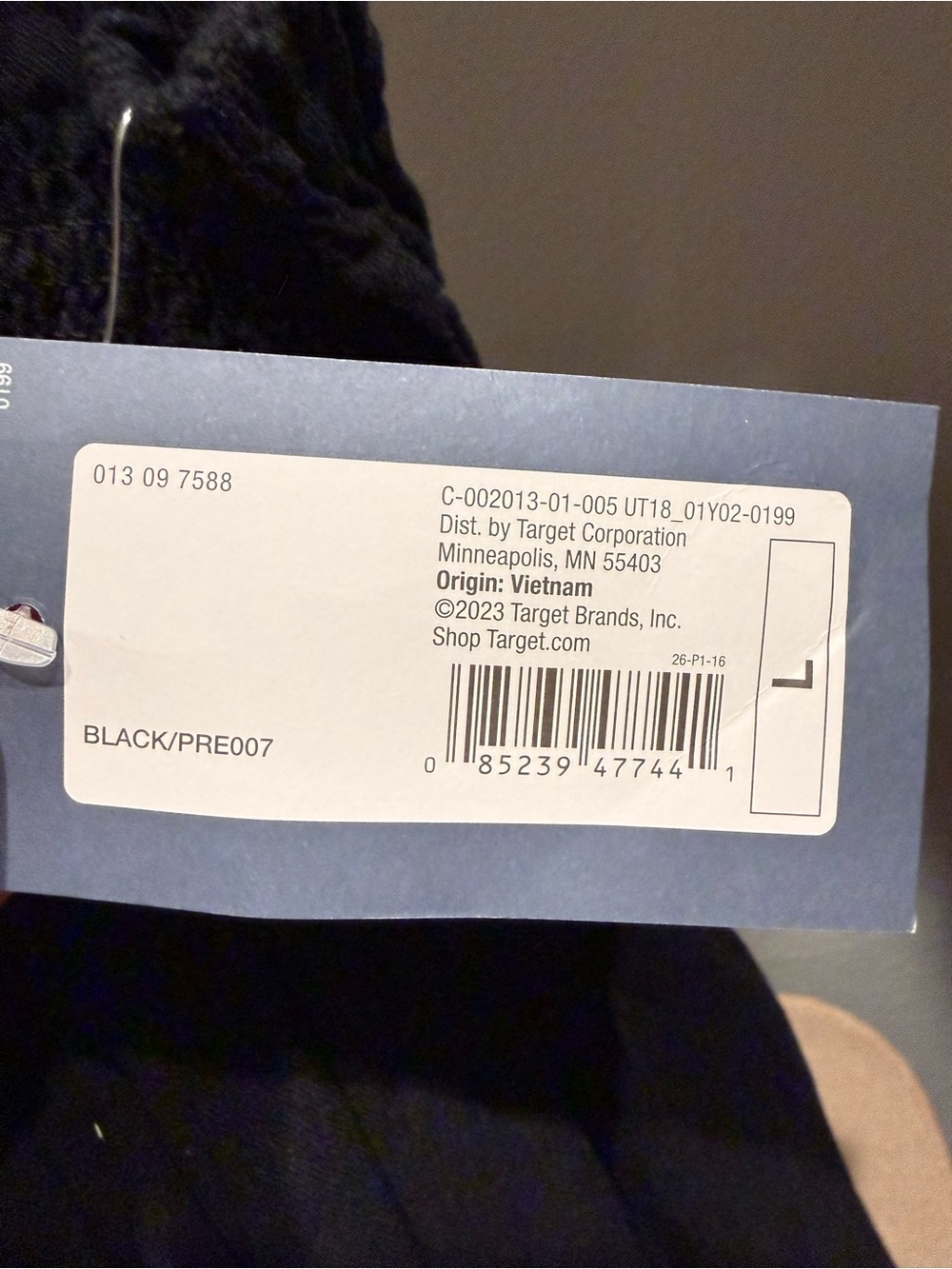 Target Black Smocked Dress with Spaghetti Straps - Picture 3 of 3